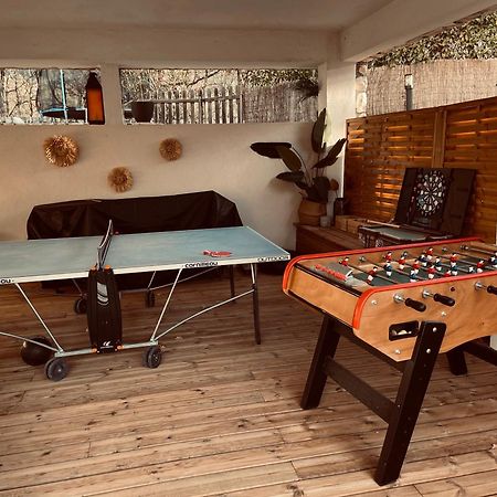 2P Au Coeur Des Montagnes Avec Piscine Chauffee Apartment Puget-Theniers Luaran gambar