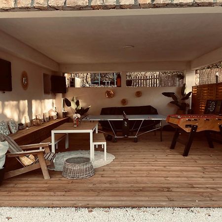 2P Au Coeur Des Montagnes Avec Piscine Chauffee Apartment Puget-Theniers Luaran gambar